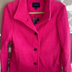 *NWT* Lands' End Pink Peacoat